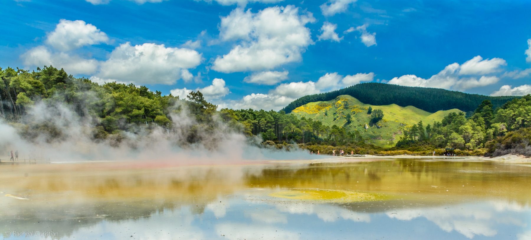 Wai-O-Tapu Thermal Wonderland |Rotorua, New Zealand - Champagne Pool by Racheal Christian