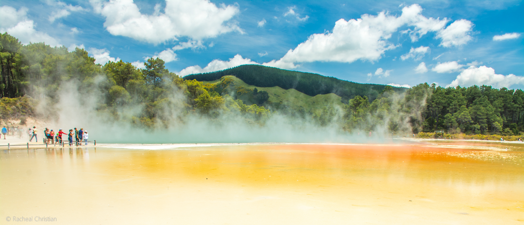 Wai-O-Tapu Thermal Wonderland |Rotorua, New Zealand - Champagne Pool by Racheal Christian